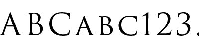 ①Trajan Pro 3