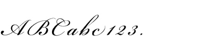 ⑥Bickham Script Pro 3